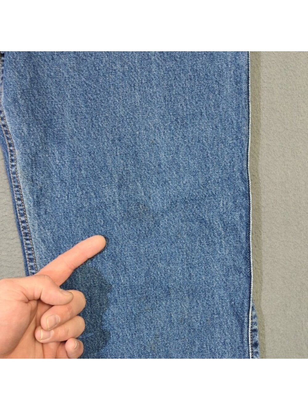 Levi's VTG Jeans Men's 38x36 Fits 36x36 Blue 540 Relaxed Fit Brown Tab - Picture 6 of 15
